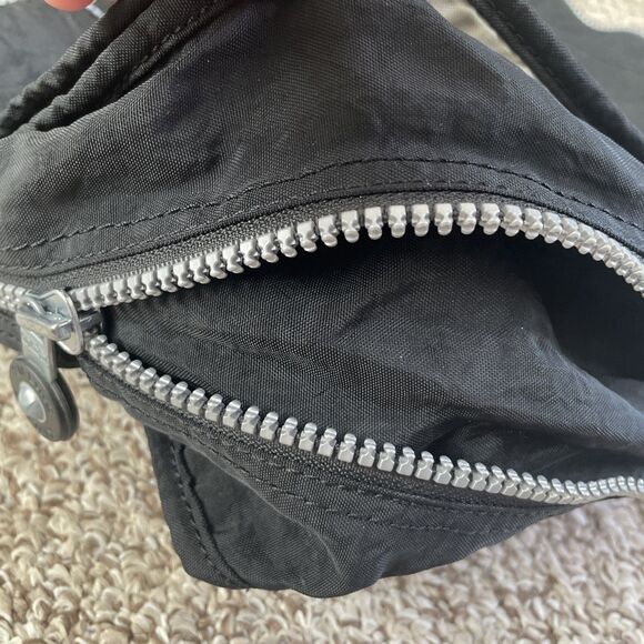 Kipling Madhouse Expandable Messenger Crossbody Laptop Bag Black Adjustable*READ - Picture 7 of 16